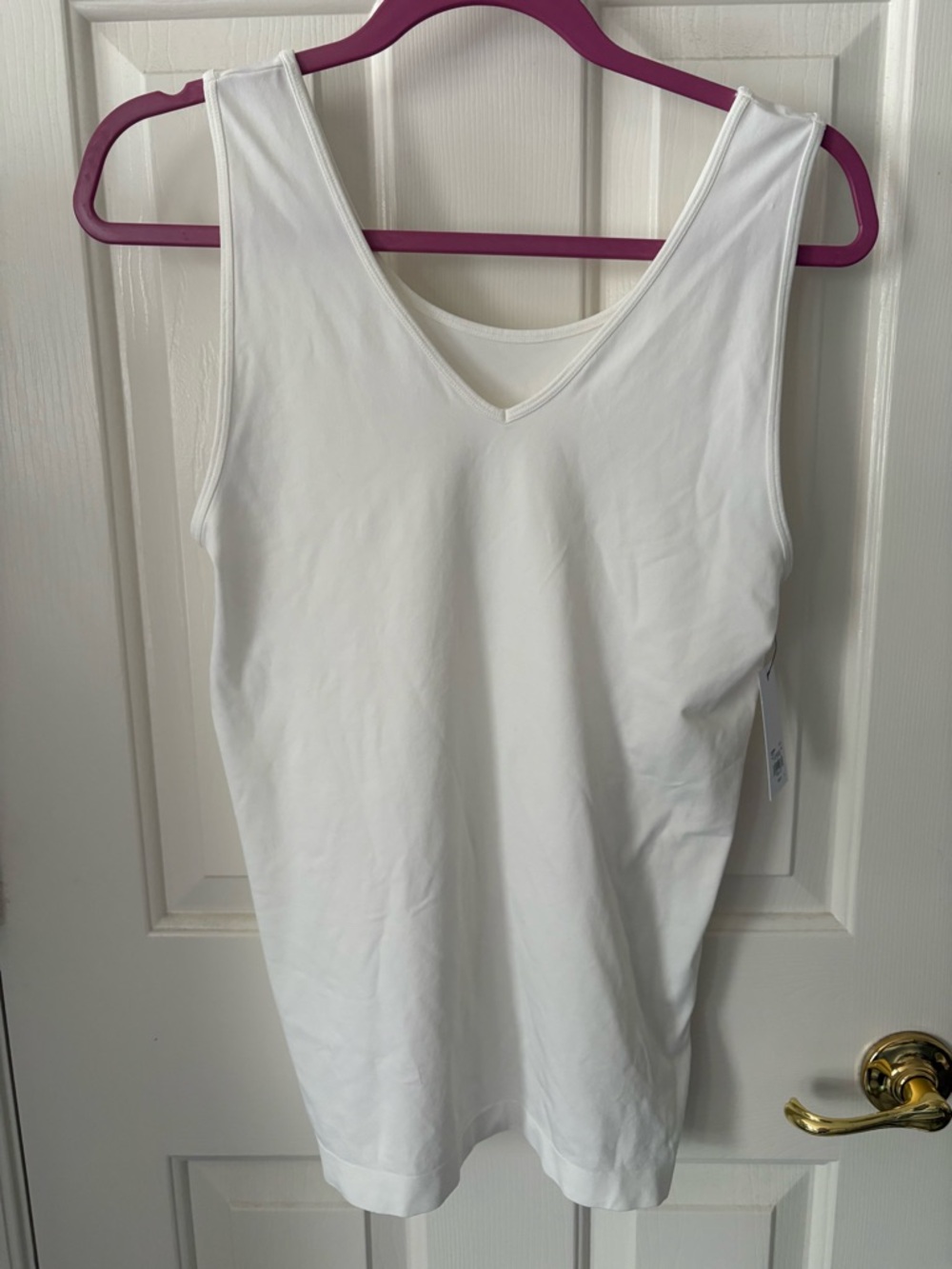 Sonoma White V-Neck Tank Top